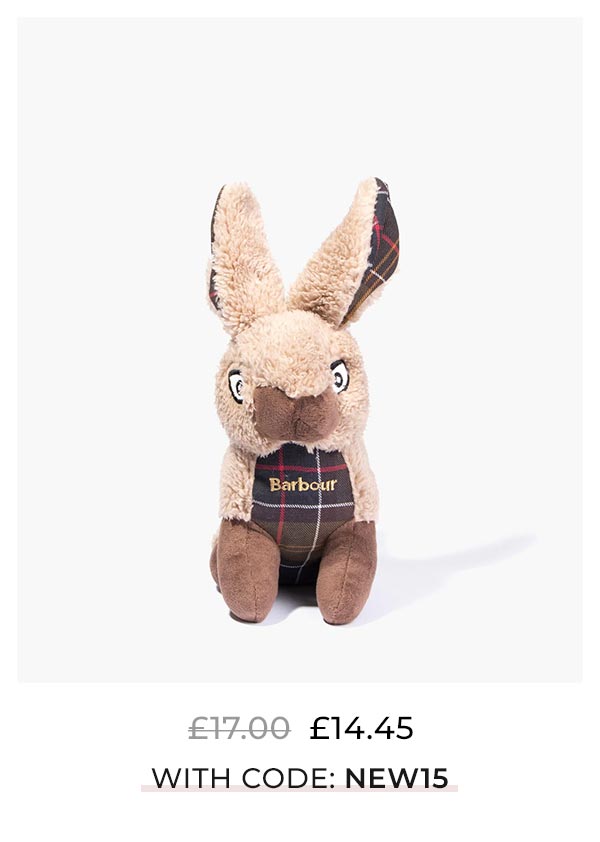Rabbit dog toy