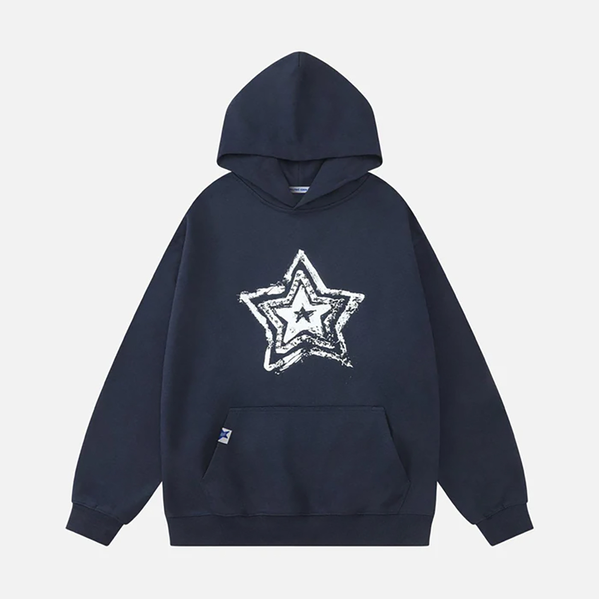 Aelfric Eden Overlapped Star Print Hoodie